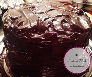Serendipity Blackout Chocolate Cake | The Lush's Blush blog